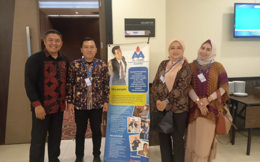 Dosen FEKON UNIGA Ikuti Seminar AMA Bandung